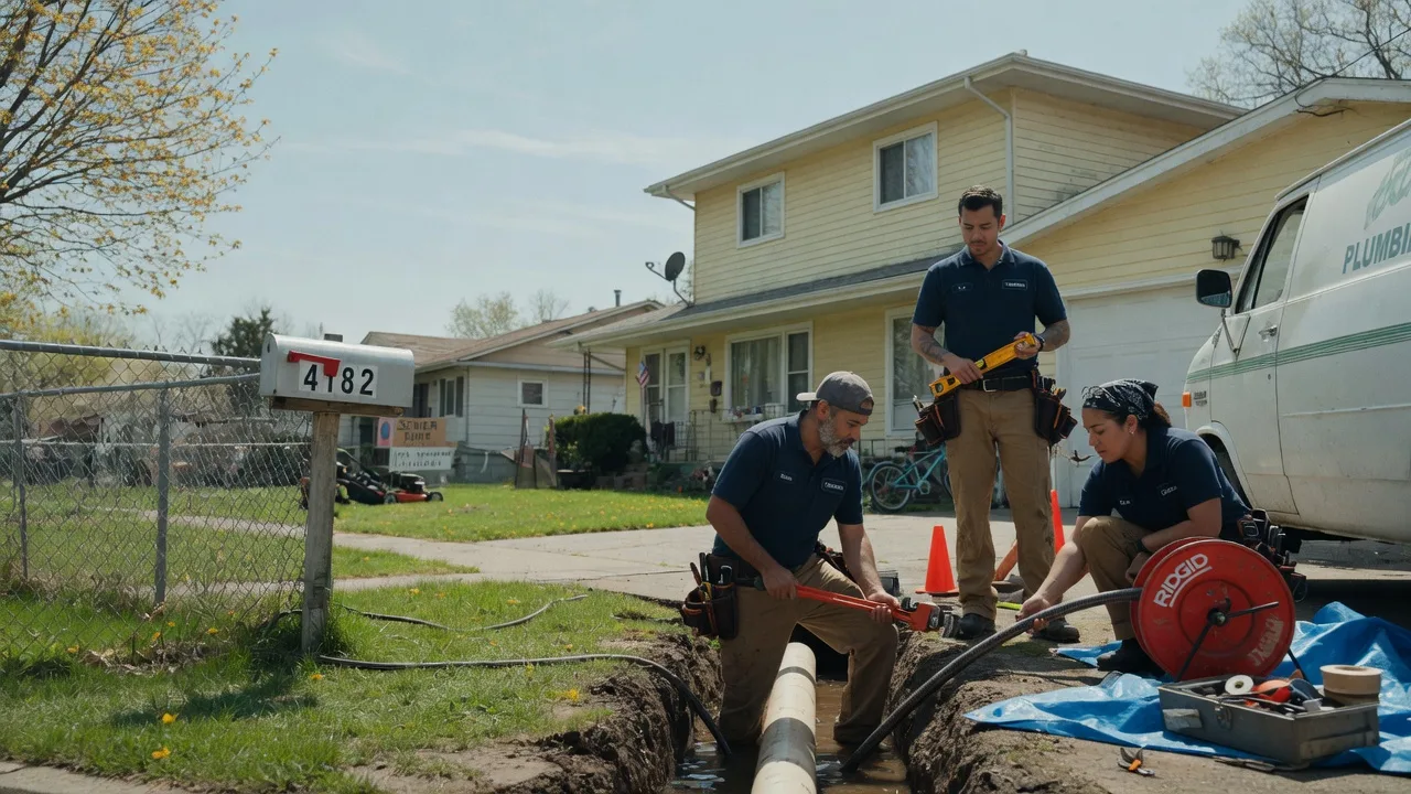 Gas Line Repair in Chicago Heights, IL near me